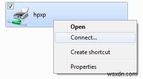 XP에서 Windows 7/8/10으로 프린터 공유 
