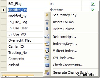 SQL에서 테이블 변경 스크립트를 생성하는 방법 