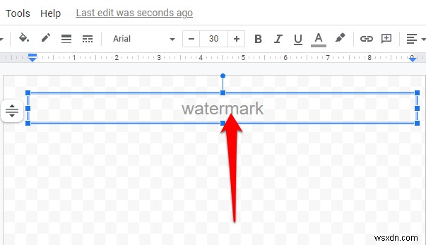 Word 및 Google 문서도구에 워터마크를 삽입하는 방법