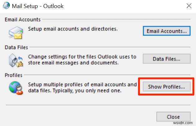 프로필 로드 시 Outlook이 멈추는 문제를 해결하는 방법