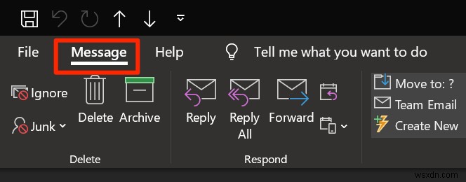 Outlook에서 이메일을 회수하는 방법