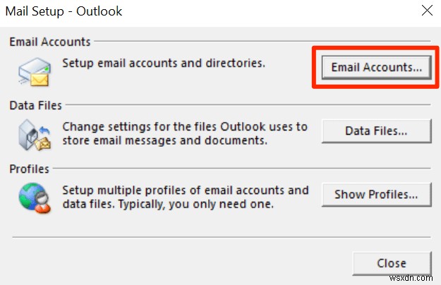 Outlook 암호를 변경하는 방법 