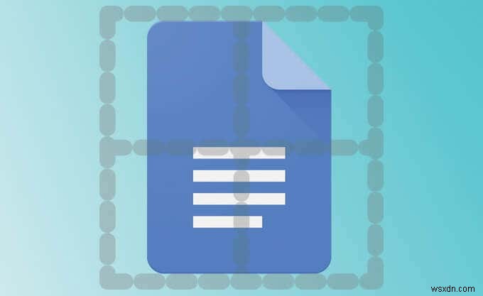 Google 문서도구에서 표 테두리를 제거하는 방법