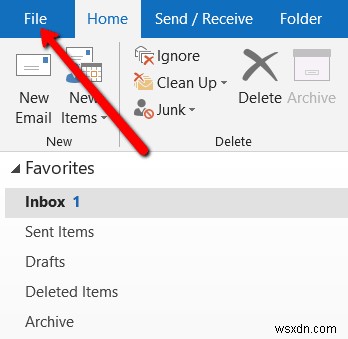 Outlook 2019에서 전자 메일을 자동으로 전달하는 방법 