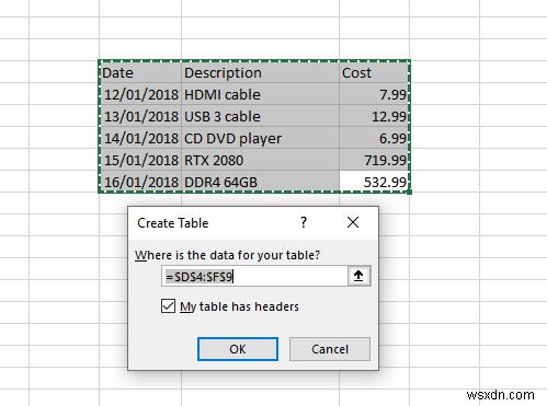 2019년을 위한 10가지 Excel 팁 및 요령