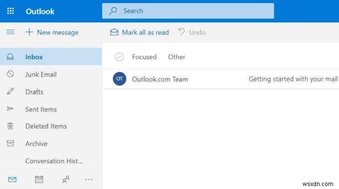 핫메일 미스? Microsoft Outlook 이메일 서비스 설명