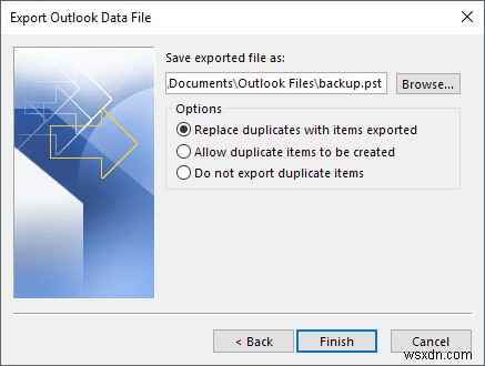 Microsoft Outlook에서 CSV 또는 PST로 이메일을 내보내는 방법 