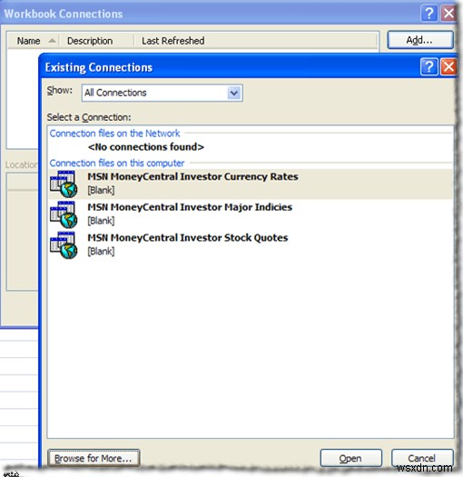 MySQL에 Excel 연결