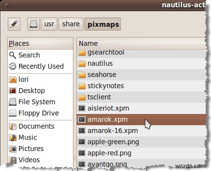 Ubuntu의 오른쪽 클릭 컨텍스트 메뉴에 바로 가기 추가 