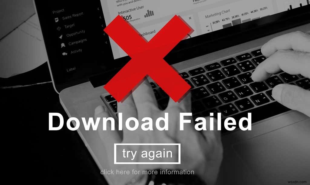 Chrome에서  다운로드 실패:네트워크 오류 를 수정하는 방법