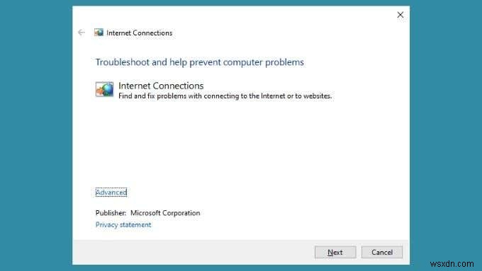 Windows 10에서  인터넷 보안 없음  오류를 수정하는 방법 