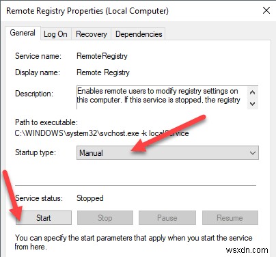 Windows 7 및 10에서 원격 레지스트리에 연결하는 방법 