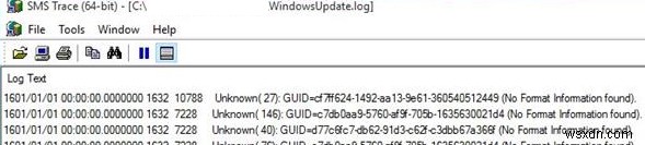 Windows 10/Windows Server 2016에서 WindowsUpdate.log를 보고 구문 분석하는 방법은 무엇입니까? 