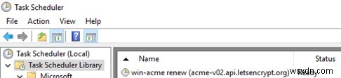 IIS 웹 서버/RDS에 무료 Let s Encrypt TLS/SSL 인증서 설치 