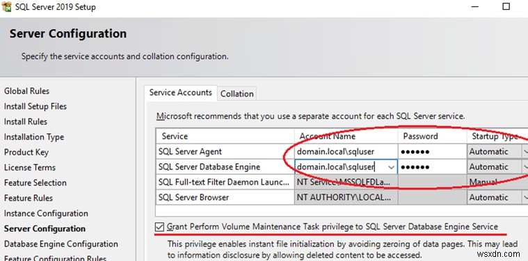 MS SQL Server 2019 설치 가이드:기본 설정 및 권장 사항 