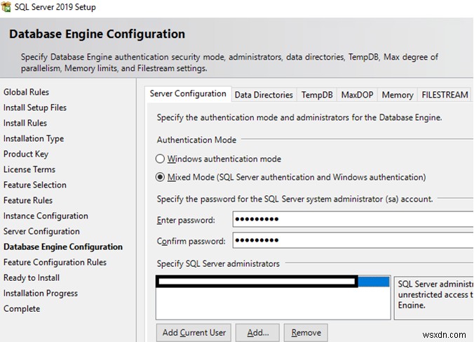 MS SQL Server 2019 설치 가이드:기본 설정 및 권장 사항 