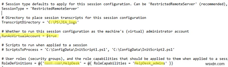 PowerShell JEA(Just Enough Administration)를 사용하여 관리자가 아닌 사용자에게 권한 위임 