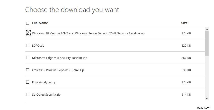 Microsoft 보안 기준을 사용하여 Windows 강화 