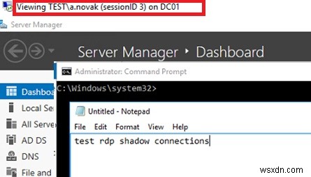 RDS Windows Server 2016/2019에서 사용자의 RDP 세션을 섀도잉(원격 제어)하는 방법은 무엇입니까? 