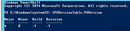 Windows에서 PowerShell 버전 업데이트 