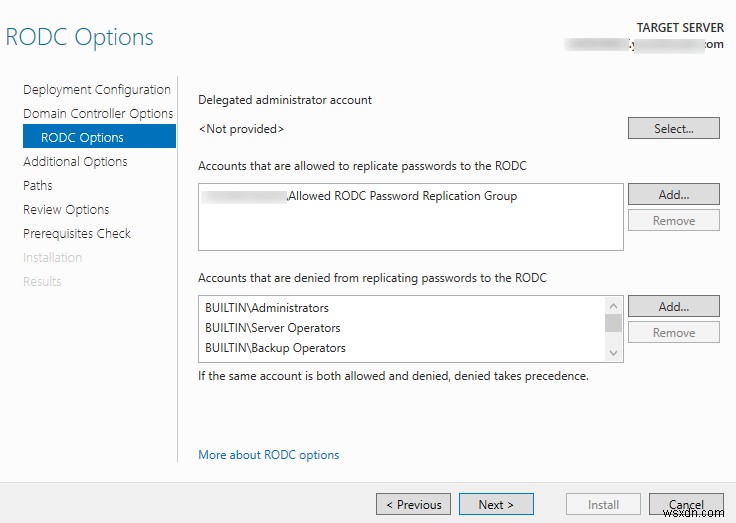 Windows Server 2019/2022에 RODC(읽기 전용 도메인 컨트롤러) 설치 및 구성 