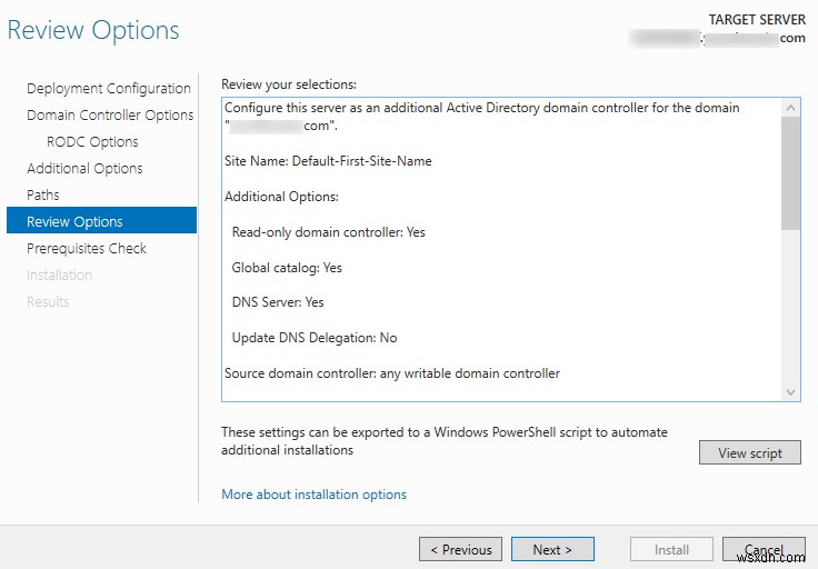 Windows Server 2019/2022에 RODC(읽기 전용 도메인 컨트롤러) 설치 및 구성 