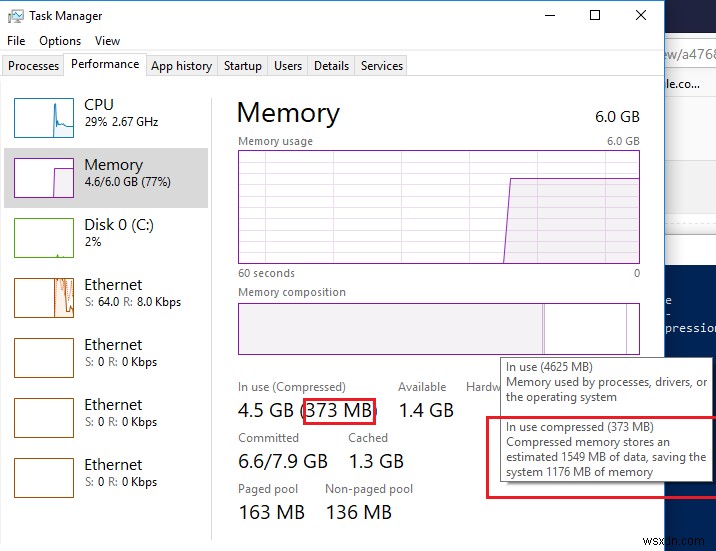 메모리 압축 프로세스:Windows 10 및 11의 높은 메모리 및 CPU 사용량 