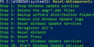 PSWindowsUpdate PowerShell 모듈로 Windows 업데이트 관리 