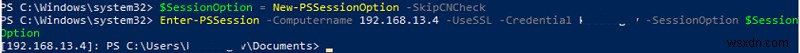 HTTPS를 통한 PowerShell Remoting(WinRM) 구성 