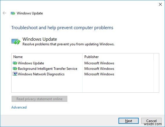 업데이트 오류를 ​​수정하기 위해 Windows 업데이트 구성 요소를 재설정하는 방법은 무엇입니까? 