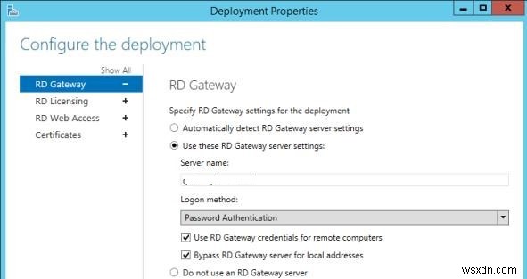 Windows Server RDS에서 SSO(Single Sign-On) 인증 구성 
