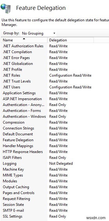 Windows Server 2016/2012 R2의 원격 IIS 관리 