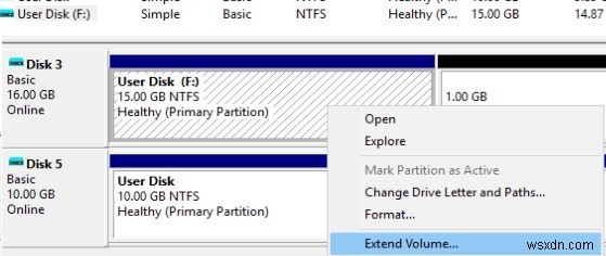 Windows Server 2012 R2/2016 RDS의 사용자 프로필 디스크 