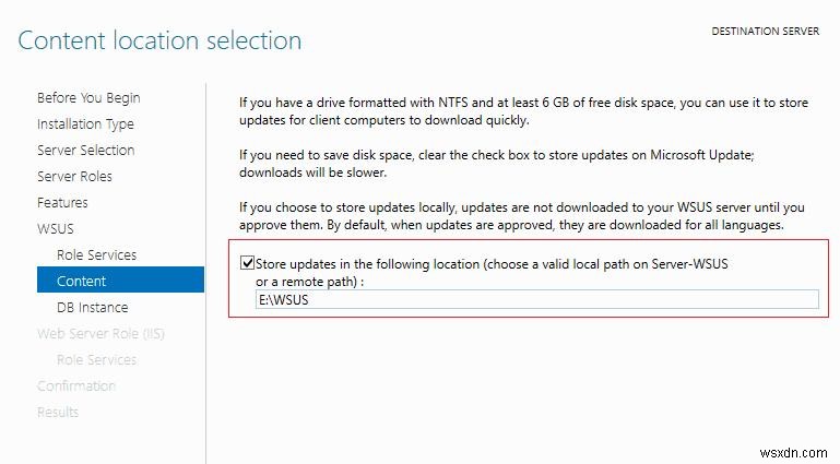 Windows Server 2012 R2/2016에서 WSUS를 설치 및 구성하는 방법은 무엇입니까? 