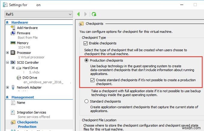 Hyper-V 가상 머신을 백업하는 방법은 무엇입니까? 