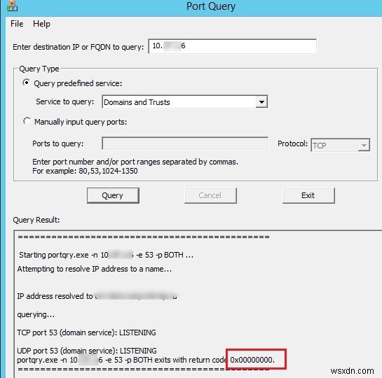 PortQry를 사용하여 TCP/UDP 열린 포트 확인(포트 스캐너) 