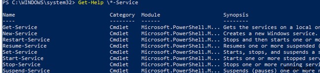 PowerShell로 Windows 서비스를 어떻게 관리합니까? 