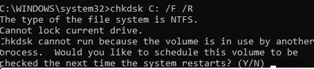 CHKDSK:Windows 10에서 하드 드라이브 오류를 확인하고 복구하는 방법은 무엇입니까? 