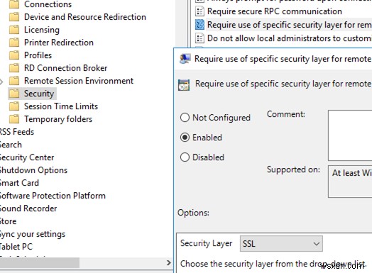 신뢰할 수 있는 SSL/TLS 인증서로 RDP 연결 보호 