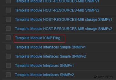 Zabbix – 간단한 ICMP 핑 검사 