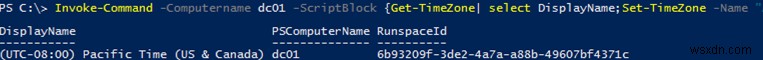PowerShell Invoke-Command를 사용하여 원격 컴퓨터에서 스크립트 실행 