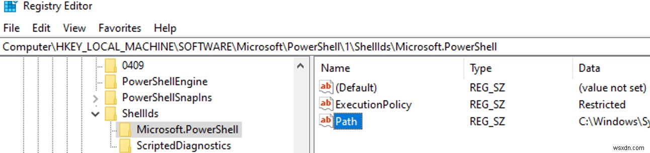 PowerShell 스크립트 실행 정책 구성 