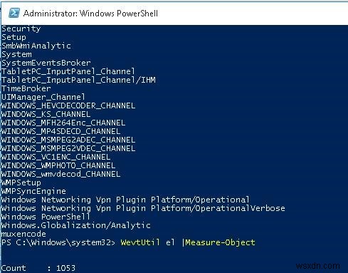 PowerShell 또는 Wevtutil을 사용하여 Windows 이벤트 로그를 지우는 방법 