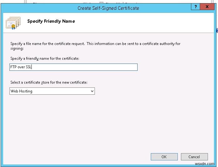 Windows Server 2012 R2의 FTPS(FTP over SSL) 