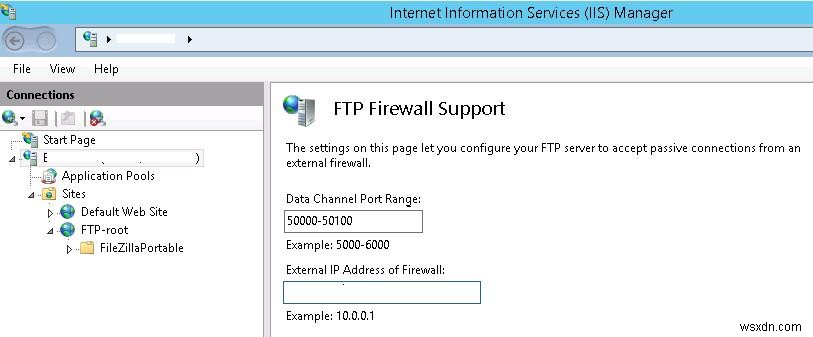 Windows Server 2012 R2의 FTPS(FTP over SSL) 