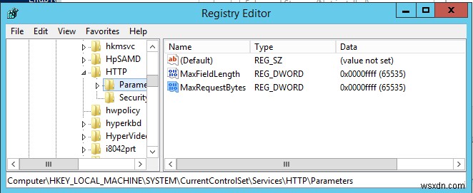 WinRM 클라이언트가 잘못된 HTTP 요청 상태를 수신했습니다(400). 