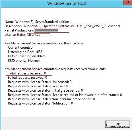 Windows Server 2012 R2에 KMS 서버 설치 