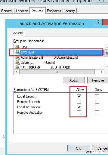 Windows의 DistributedCOM 오류 10016:응용 프로그램별 권한 설정이 로컬 활성화 권한을 부여하지 않음 