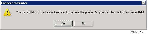Windows 10 공유 프린터를 Windows XP에 연결할 수 없음 