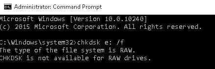 TestDisk를 사용하여 RAW 파티션에서 파일 복구 